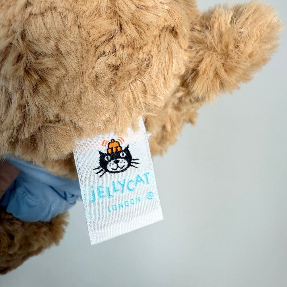 AUTHENTIC Jellycat Snow Suit Bunny & Bear Set of 2 NWT - Fast Shipping! - Picture 7 of 7